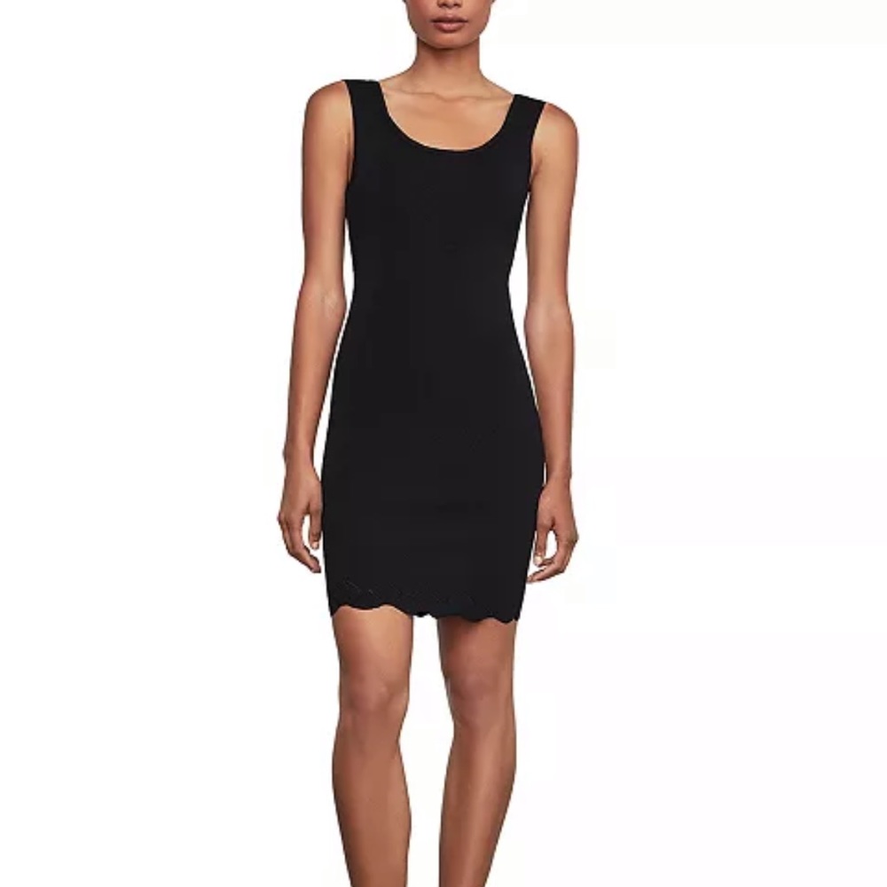 BCBGMAXAZRIA
Scalloped-Hem Mini Dress